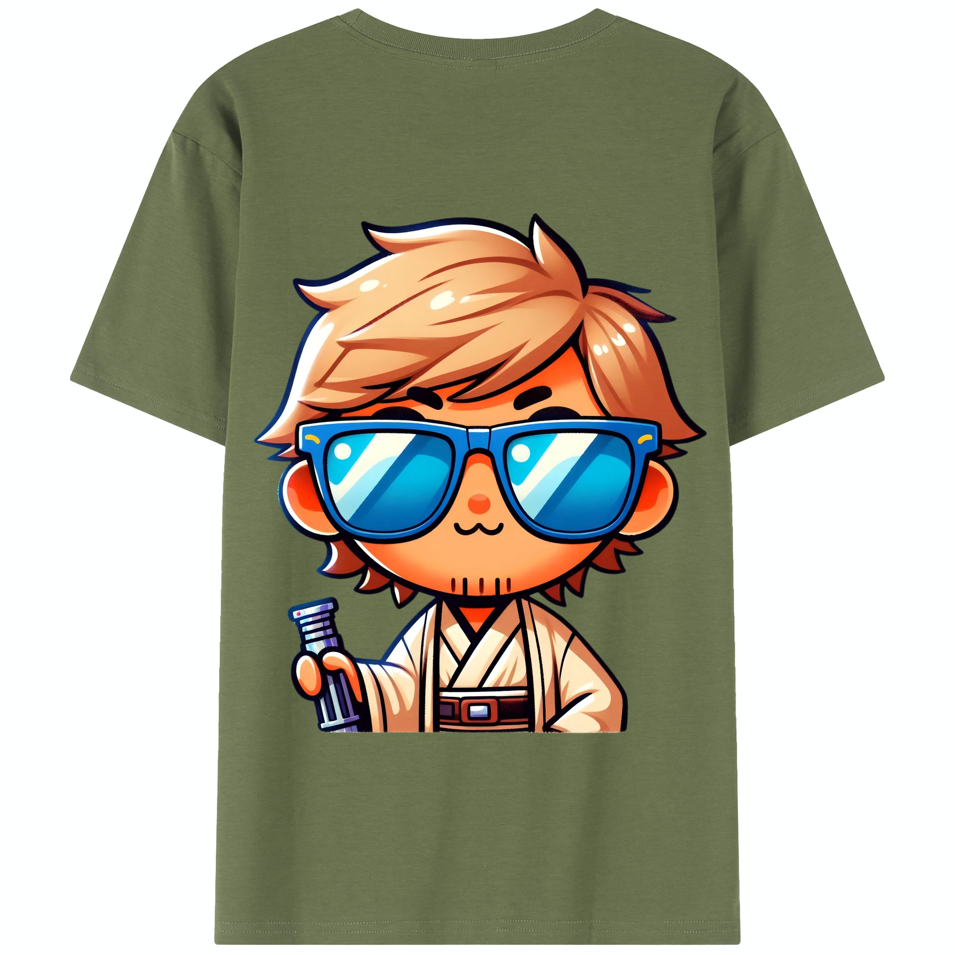 （画像用） スター・ウォーズ Star Wars 綿100％半袖Tシャツ（背面プリント）
